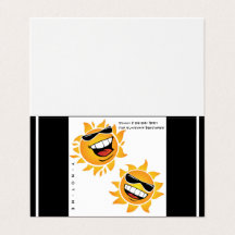 YNOTME THE SUNSHINE BROTHERS Folded Card