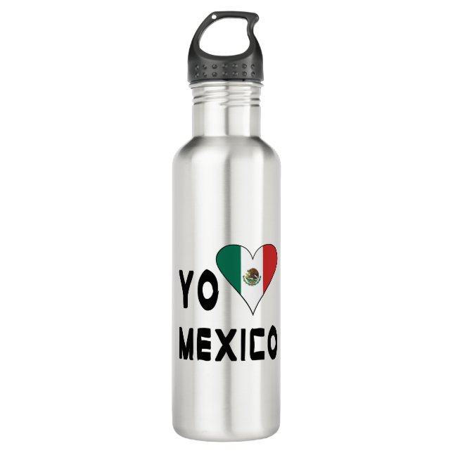 Yo Amo Mexico  710 Ml Water Bottle (Front)