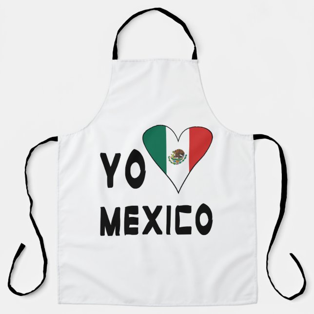 Yo Amo Mexico Apron (Front)