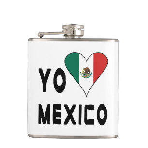 Yo Amo Mexico Hip Flask