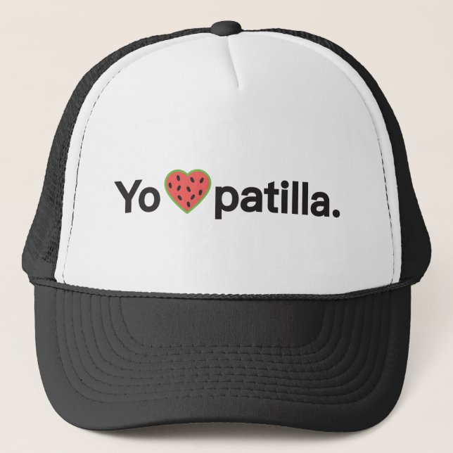 Yo Amo Patilla Trucker Hat (Front)