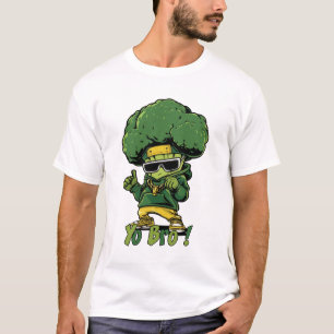 YO BRO ! - broccoli hip hop in the kitchen T-Shirt