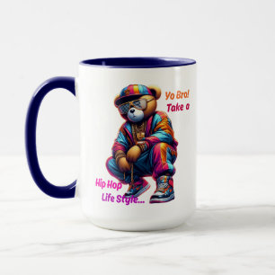 “Yo Bro!” Take a HipHop Lifestyle - Bear Rap Style Mug