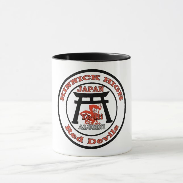 Yo-Hi Kinnick High Red Devils Alumni Mug (Center)