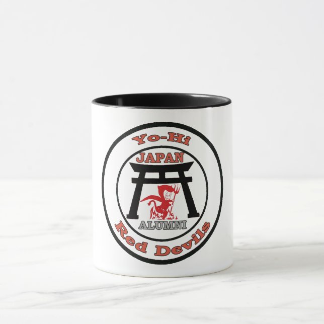 Yo-Hi Red Devils High School Japan Alumni Mug (Center)