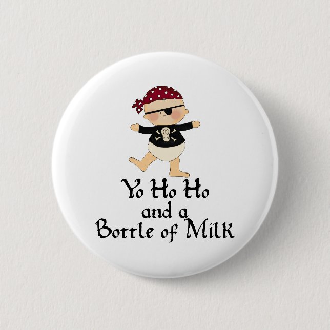 Yo Ho Ho 6 Cm Round Badge (Front)