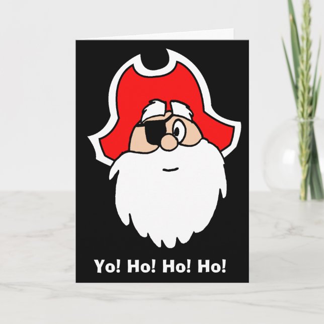 Yo! Ho! Ho! Ho! Christmas Card (Front)