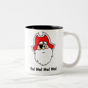 Yo! Ho! Ho! Ho! Santa Pirate Mug