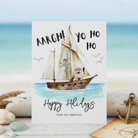 Yo Ho Ho Pirate Santa Christmas