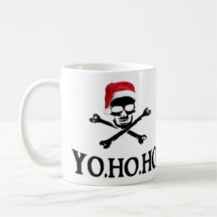 Yo Ho Ho Pirate Santa Mug
