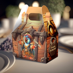 Yo-Ho-Ho Pirate Treasure Chest Foldable Gift Box