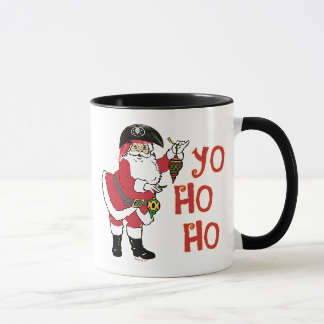 Yo Ho Ho Santa Mug (Right)