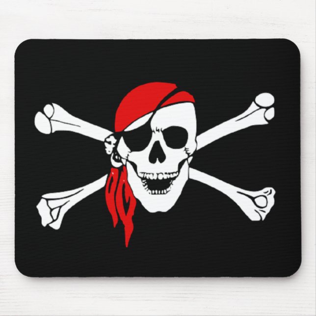 Yo Ho Pirate Mousepad (Front)