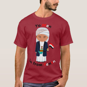 YO MEN - I'M From Yemen - Funny Humor T-Shirt