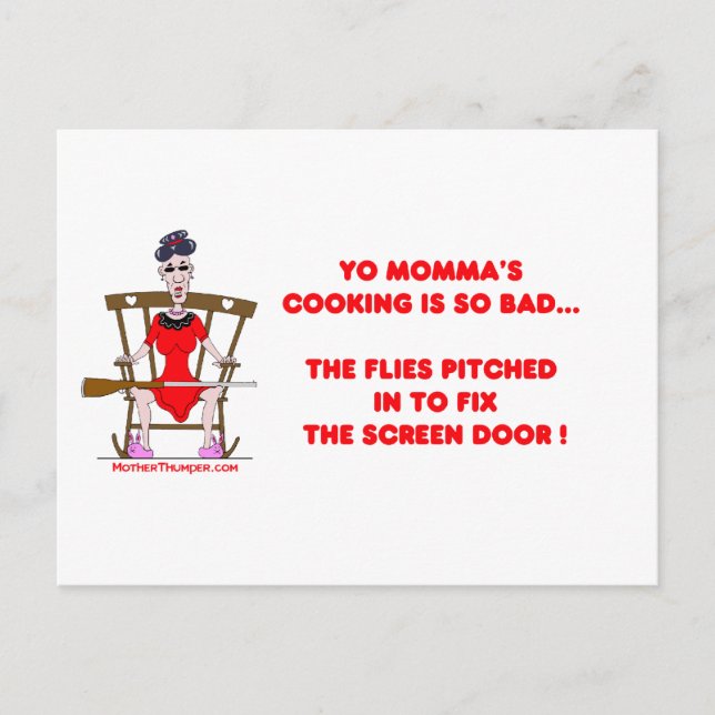 Yo Momma # 01 Postcard (Front)