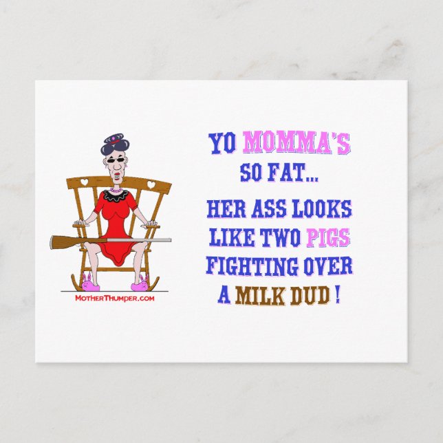 Yo Momma # 03 Postcard (Front)