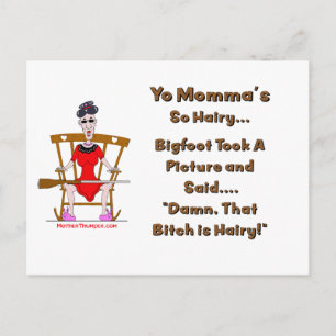 Yo Momma # 06 Postcard
