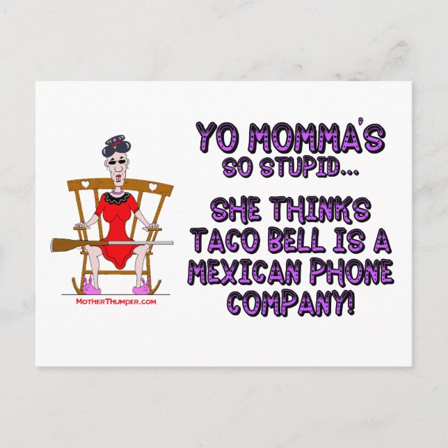 Yo Momma # 10 Postcard (Front)