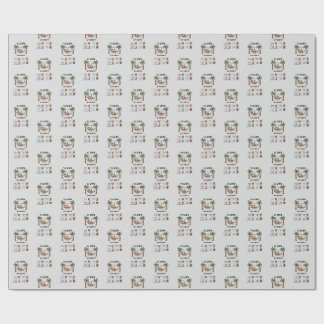 Yo Santa Funny Summer Christmas Tropical Holiday Wrapping Paper