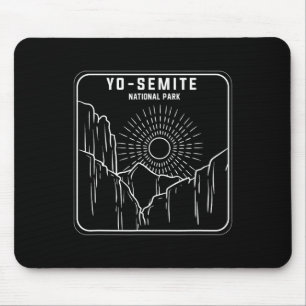 Yo-semite Trump Funny Yosemites Trump Meme Mouse Pad