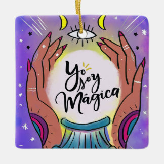 Yo Soy Magia Ceramic Ornament