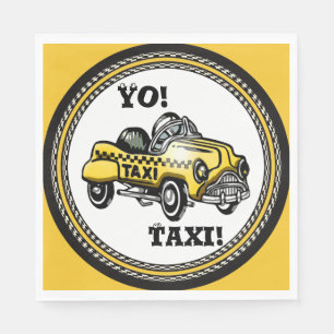 Yo! Taxi! Kids Party Napkin