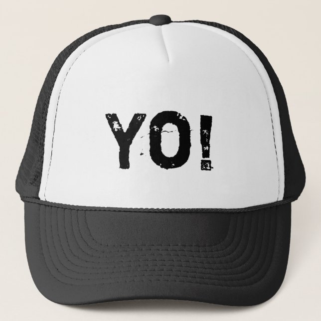 Yo! Trucker Hat (Front)