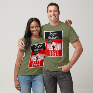  YO TRUMP DESANTIS 2024 Whitehouse Ultra MAGA T-Shirt