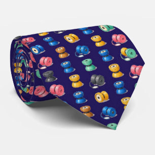 Yo-Yo Pattern Neck Tie