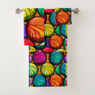 Yo-Yo Yowza Bath Towel Set