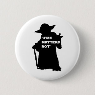 Yodah - Size S Not Sticker 6 Cm Round Badge
