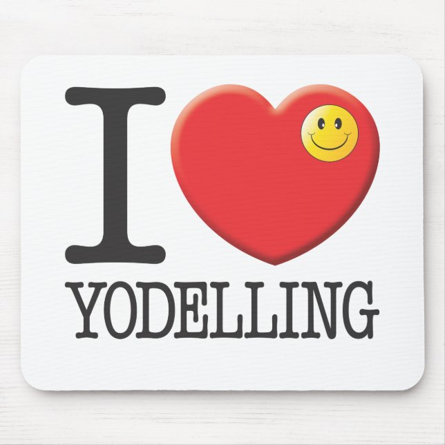 Yodelling Mouse Pad (Front)