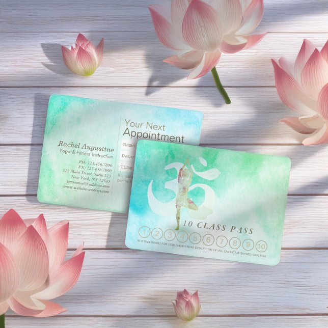 YOGA 10 Class Pass Appointment Meditation Pose Om (Creator Uploaded)