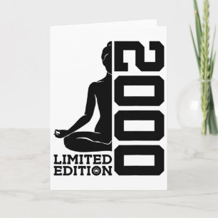 Yoga 26th Birthday Meditation Limited Edition 2000 Card