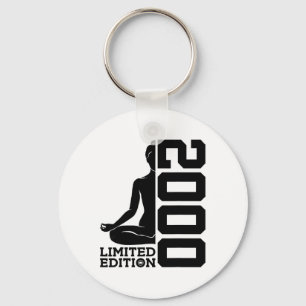 Yoga 26th Birthday Meditation Limited Edition 2000 Key Ring