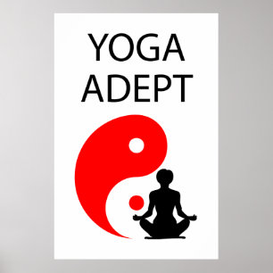 Yoga adept poster