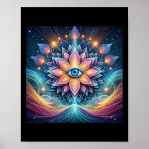 Yoga Ajna Awareness Third Eye Chakra Brahman Poster