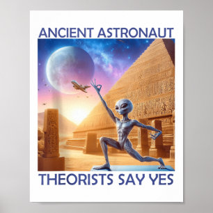 Yoga Ancient Astronaut Theorists Say Yes Alien The Poster
