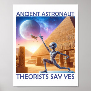 Yoga Ancient Astronaut Theorists Say Yes Alien The Poster