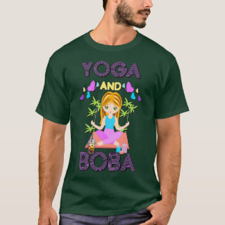 Yoga and Boba Tea T-Shirt