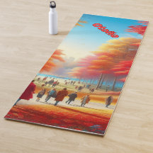 Yoga and Exercise mats for Autumn