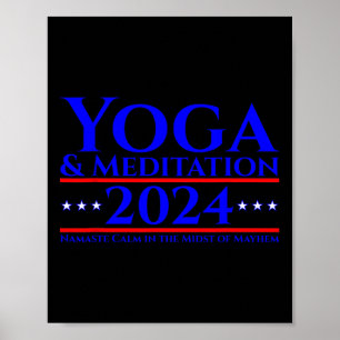 Yoga And Meditation - Namaste Calm - Poster