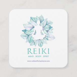 Yoga and Reiki Business Cards