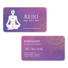 Yoga and Reiki Business Cards