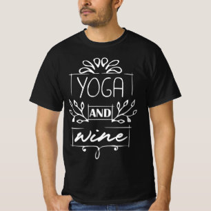Yoga and Wine T-Shirt