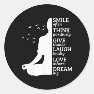 Yoga Apparel Co. Meditation Yoga Buddhism Spiritua Classic Round Sticker