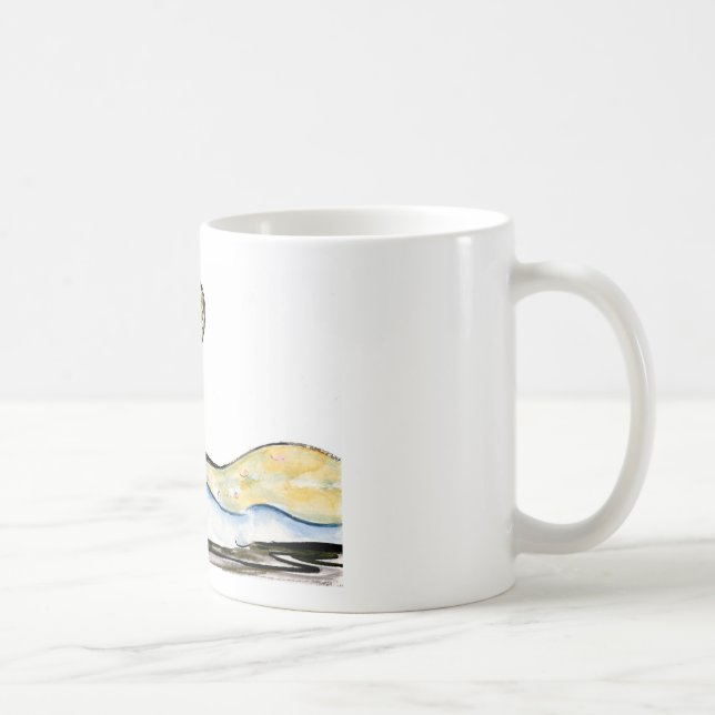 Yoga Art Mug - Cobra Pose (Right)