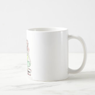 Yoga Art - Spinal Twist Coffee Mug
