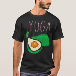 Yoga Avocado Meditation T-Shirt