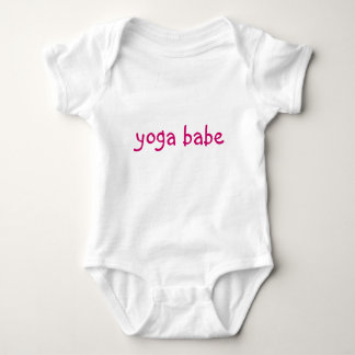 "Yoga Babe" Baby Tee